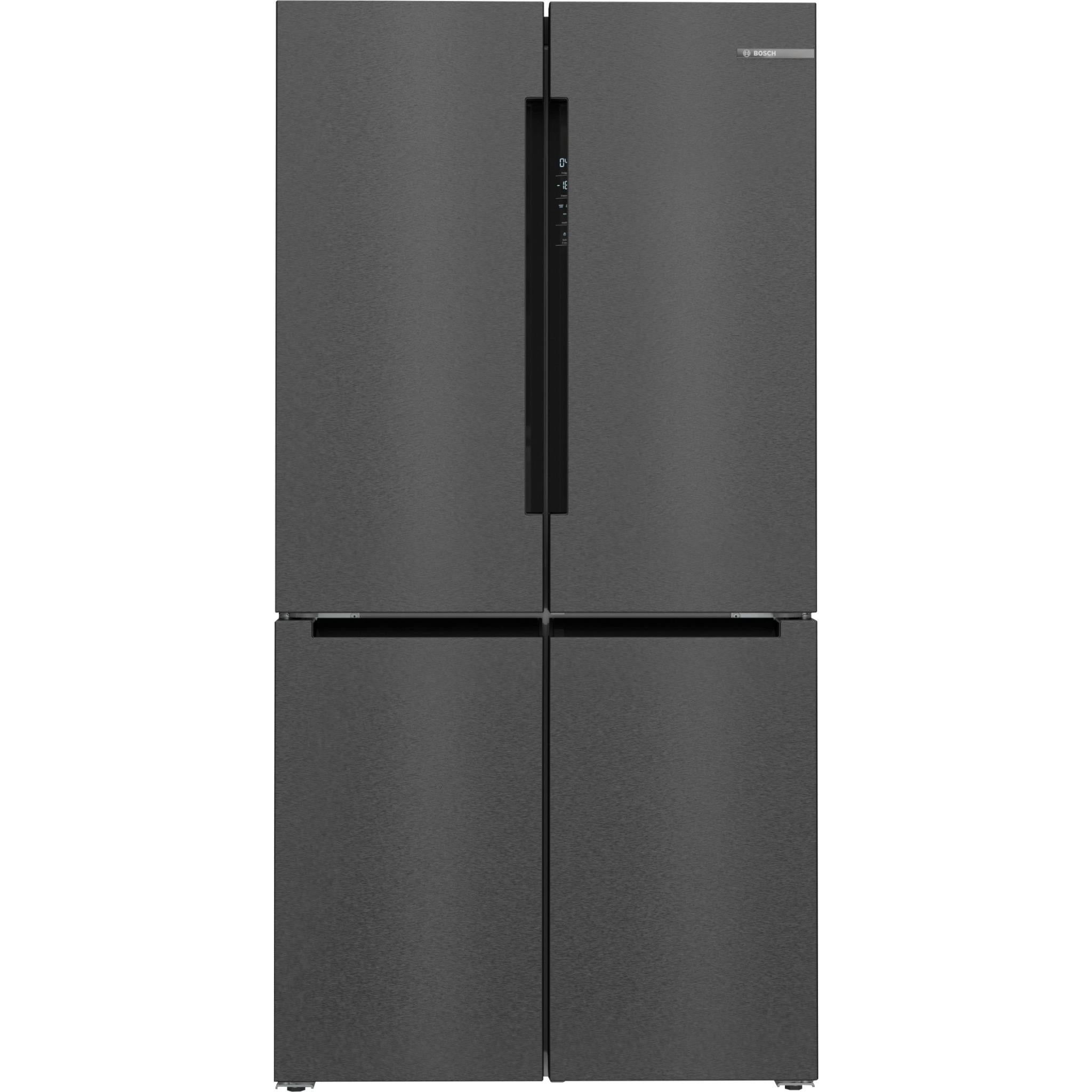 Bosch Series 605L French Door Fridge (Black) JB Hi-Fi