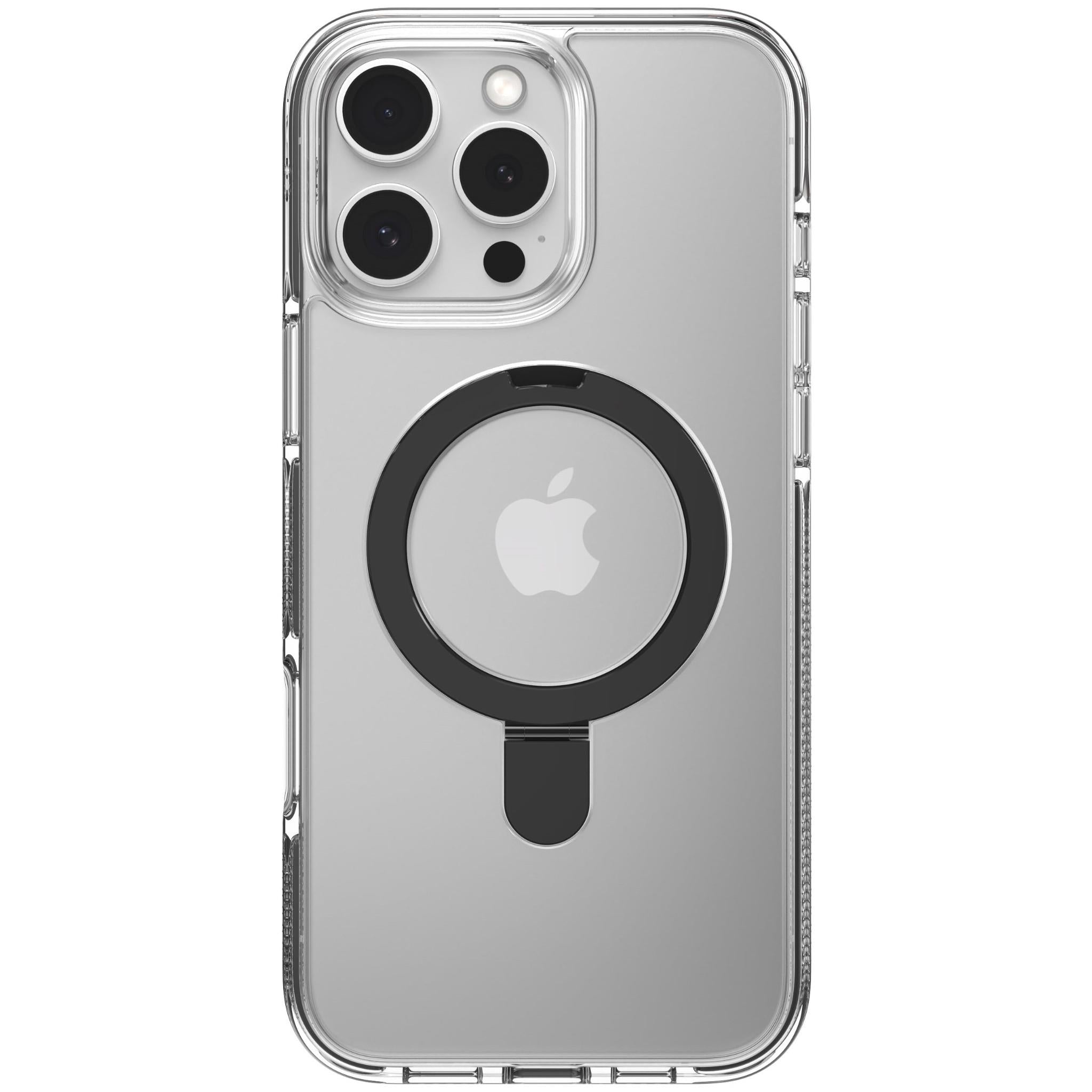 ZAGG Santa Cruz RingStand Case for iPhone 16 Pro Max (Black) JB