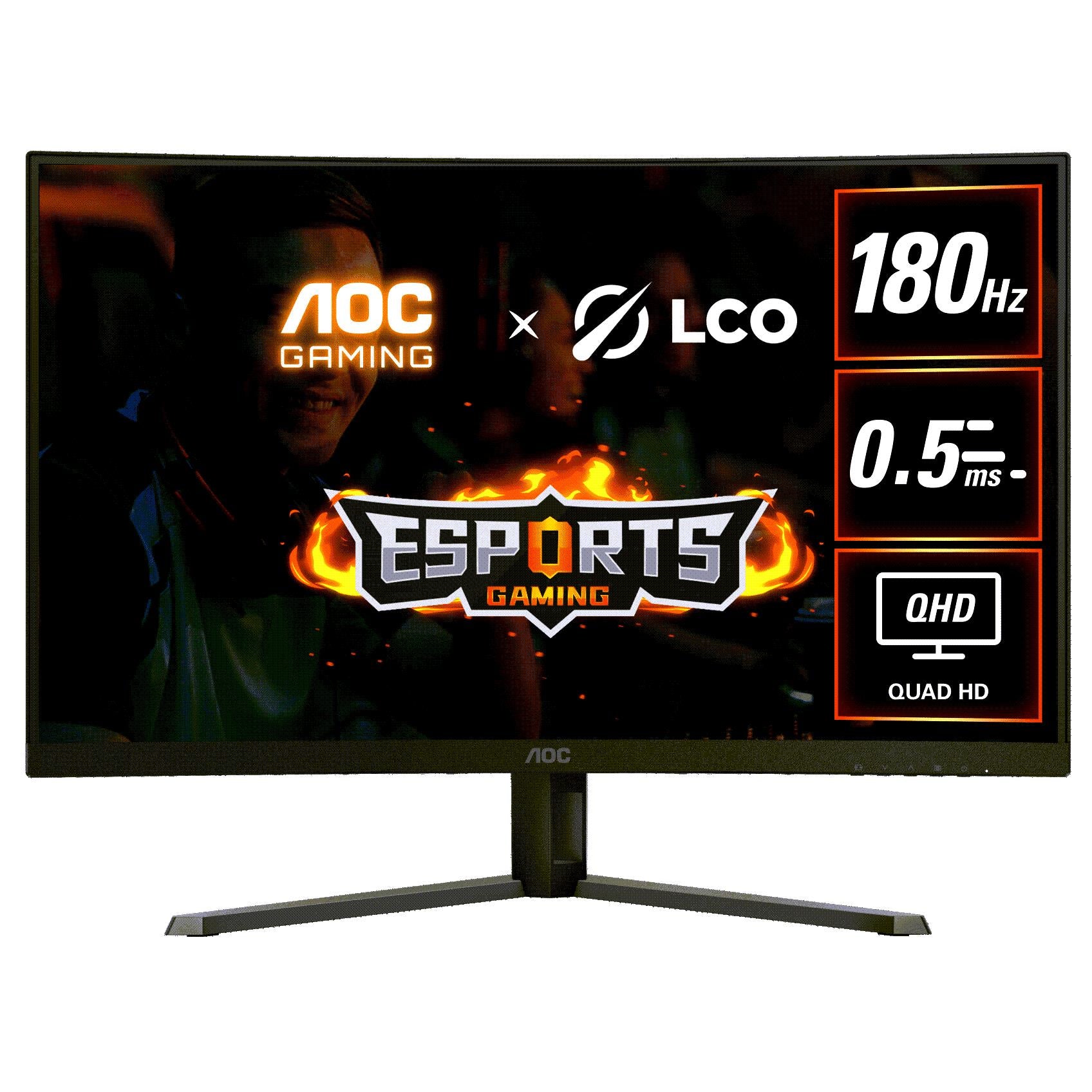 32 Inch Aoc 32 144hz 1440p AOC AGON AG322QC4 Curved Gaming Monitor