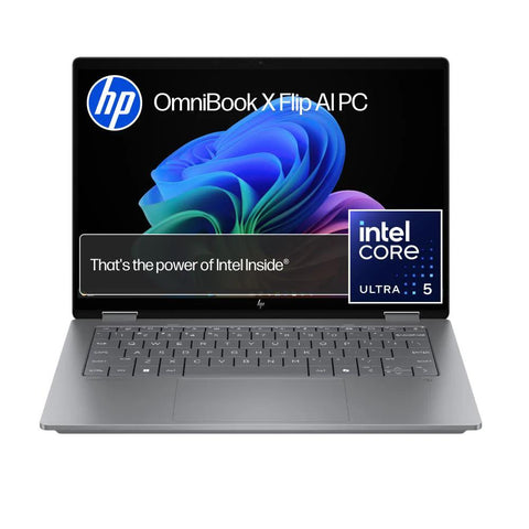 HP OmniBook X Flip 14" 3K WQXGA+ OLED 2-in-1 Copilot+ AI PC Laptop (Intel Core Ultra 5)[512GB]