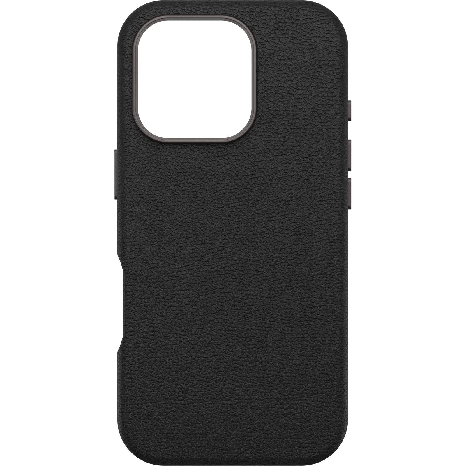 OtterBox Symmetry Cactus Leather Case for iPhone 16 Pro (Noir Ash