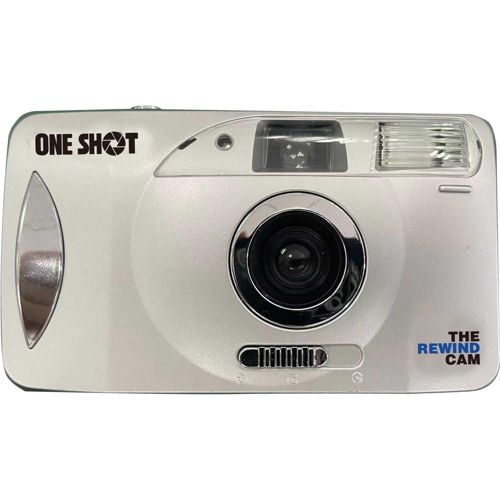 OneShot The Rewind Cam 35mm Motorised Film Camera with Flash JB