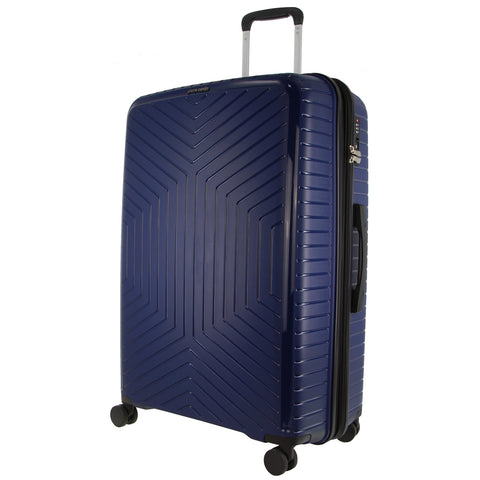 Pierre Cardin Hard-Shell Suitcase 65cm Medium (Navy)