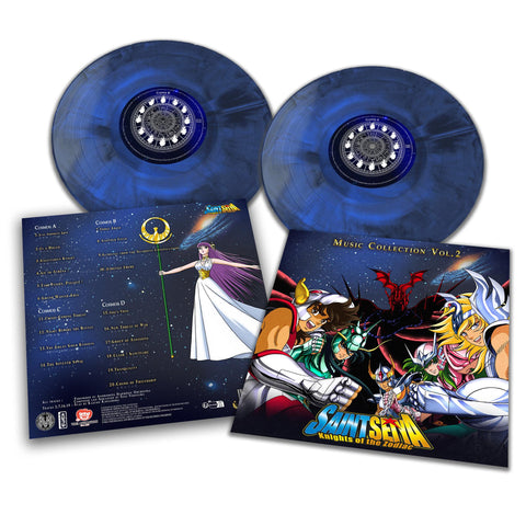 Saint Seiya (Music Collection Vol. 2) (Blue Marble Vinyl)