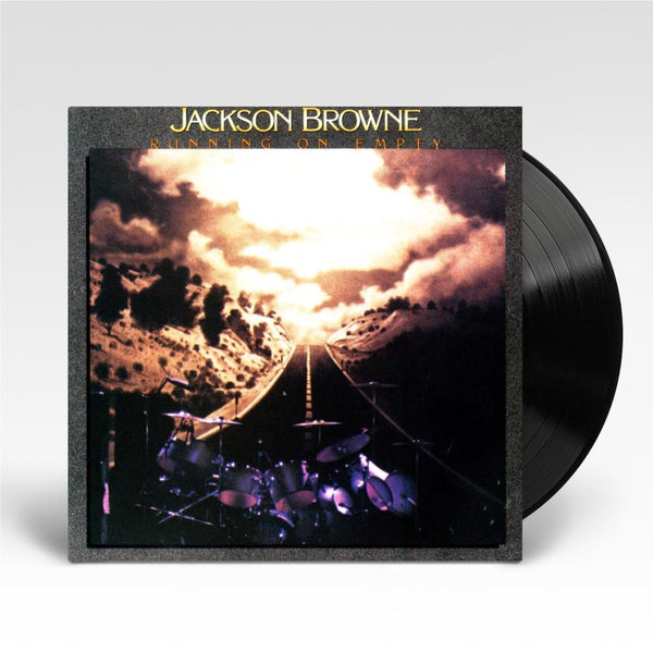 Jackson Browne Running on Empty Tシャツ Jackson Browne Running On Empty Album Cover T-Shirt Black