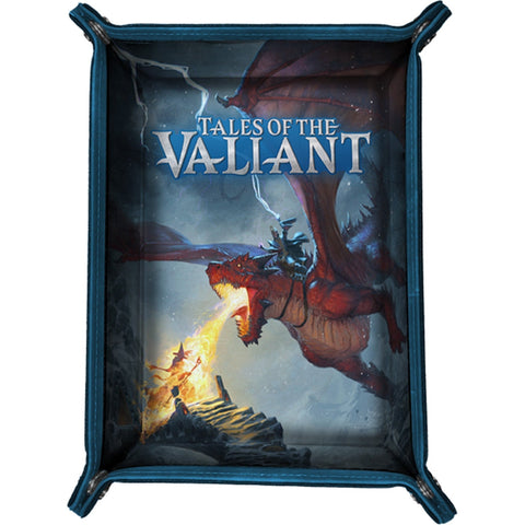 Fanroll By Metallic Dice Games MDG Tales of the Valiant Fold Up Dice Tray