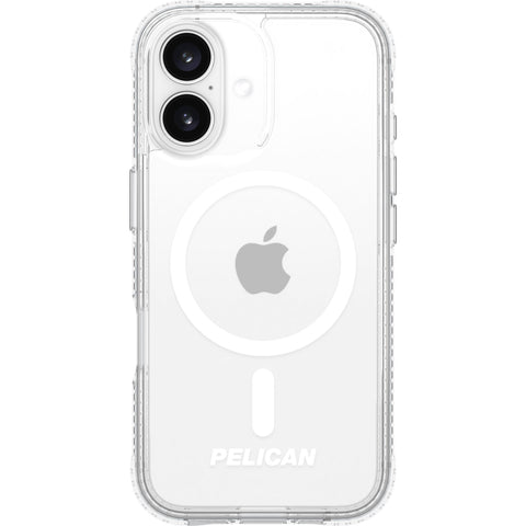 Pelican Protector MagSafe Case for iPhone 16 (Clear)