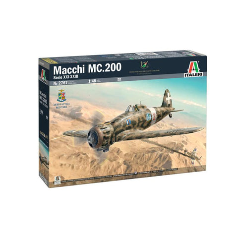 Italeri 1/48 Macchi MC.200 Series XXI-XXIII