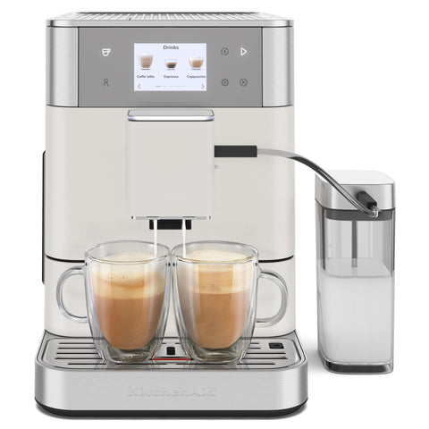 KitchenAid KF7 Fully Automatic Espresso Machine with Milk Container (Porcelain)