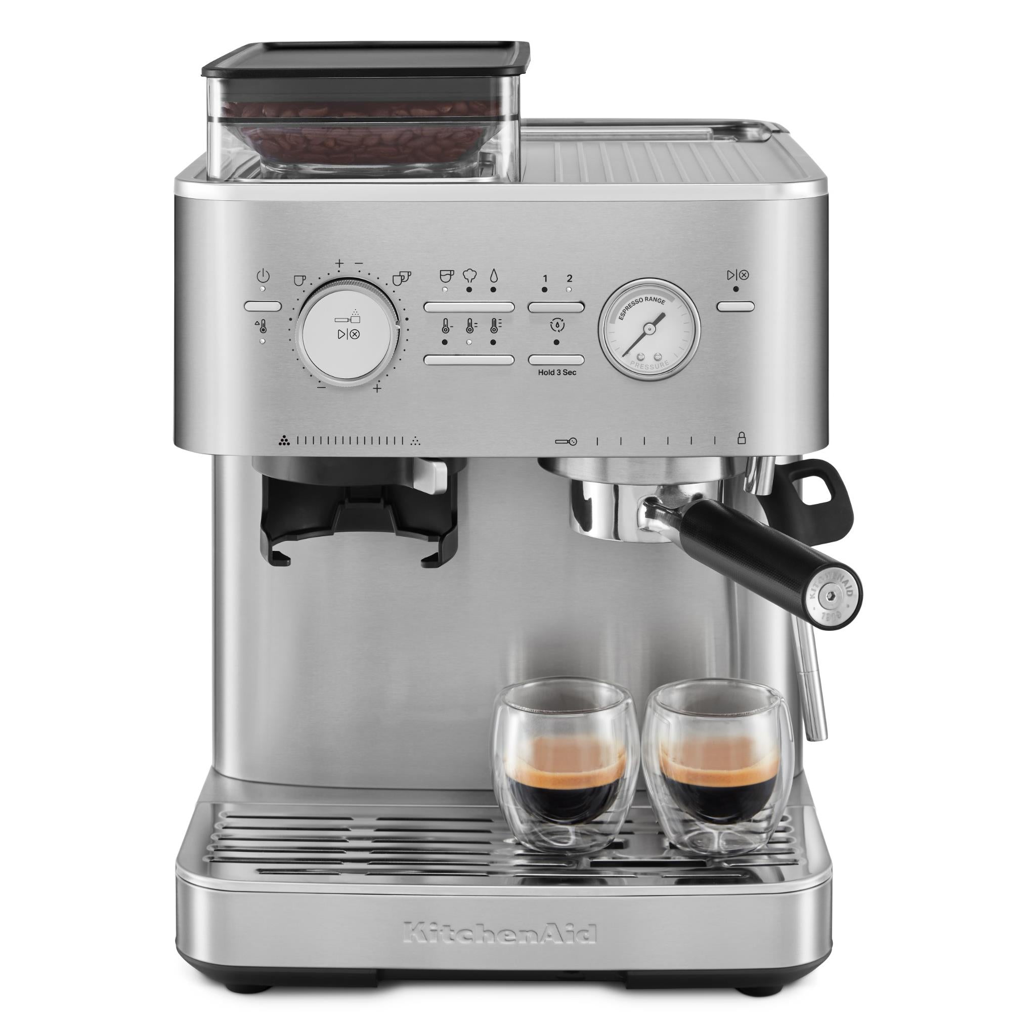 KitchenAid KES6551 Semi Automatic Espresso Machine with Burr