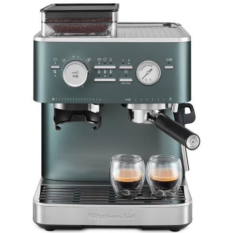 KitchenAid KES6551 Semi Automatic Espresso Machine with Burr Grinder (Juniper)