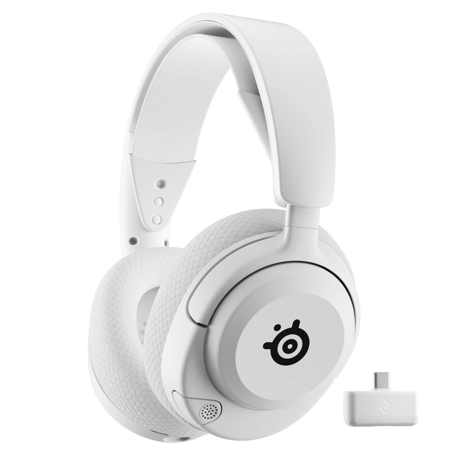SteelSeries Arctis Nova 5 Wireless Gaming Headset (White) - JB Hi-Fi