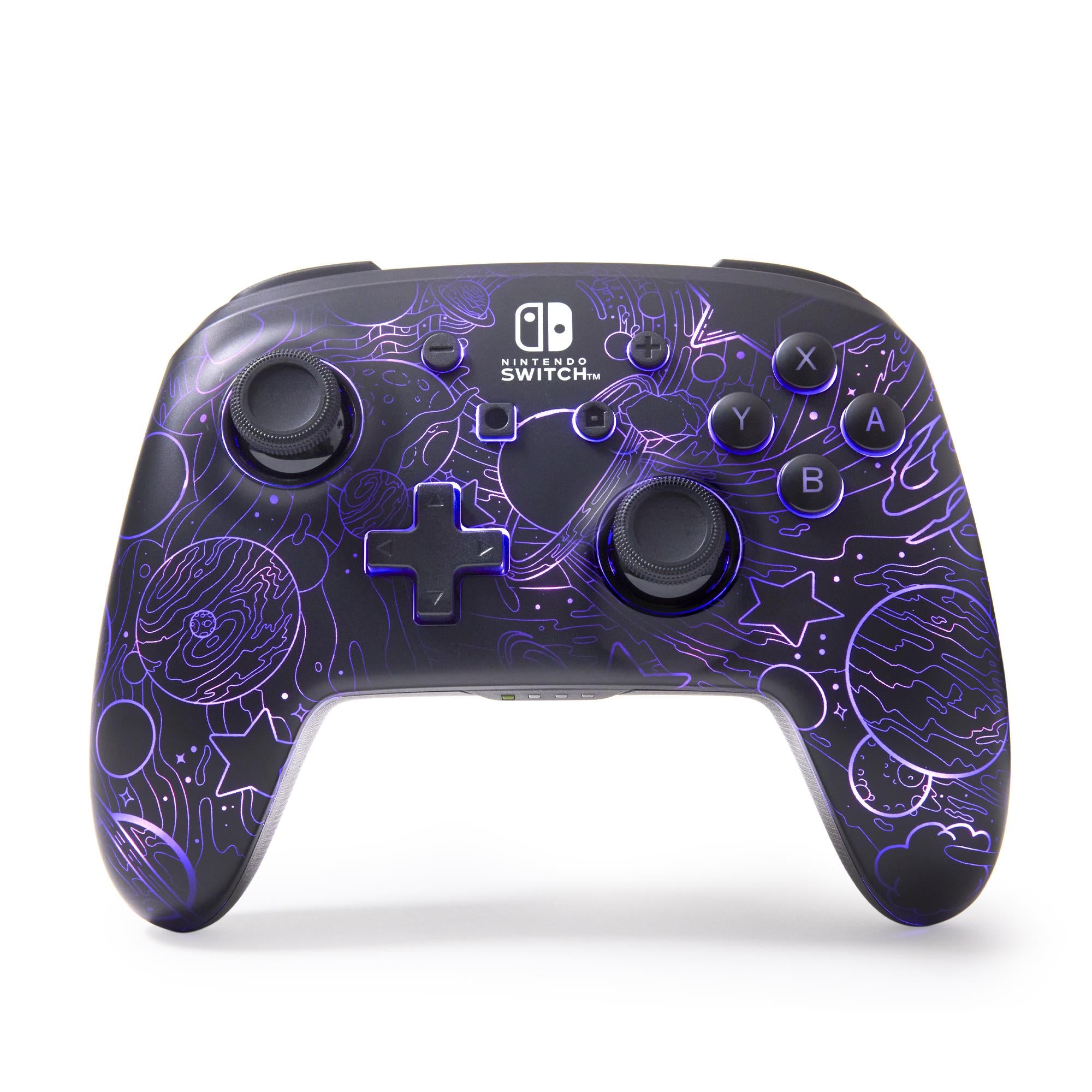 PowerA Etched Lumectra Enhanced Wireless Controller for Nintendo