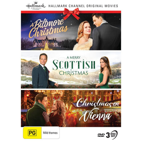 Hallmark Christmas Collection 38: A Biltmore Christmas / A Merry Scottish Christmas / Christmas In Vienna