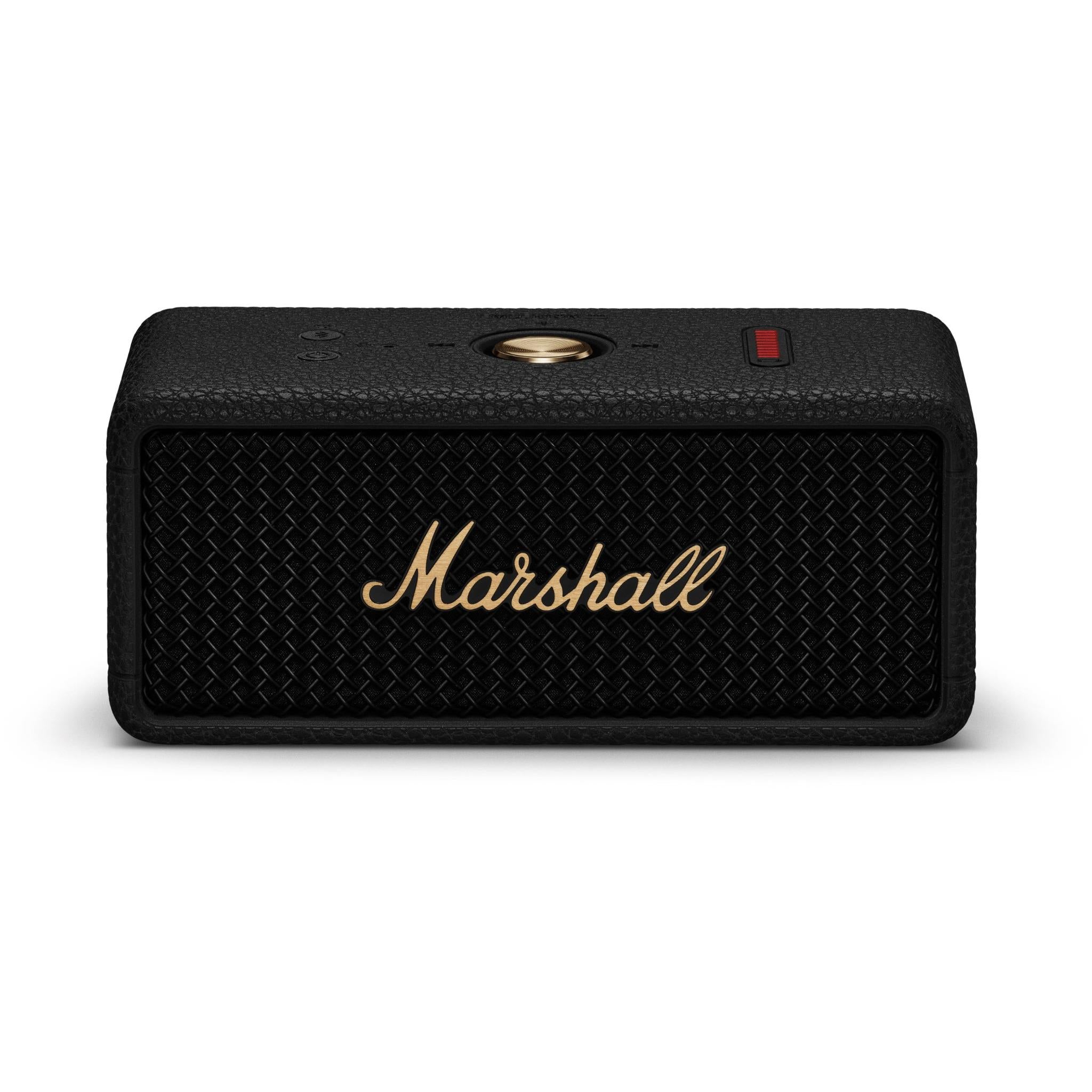 Marshall Emberton Ⅲ BLACK&BRASS① Marshall Emberton III Portable Bluetooth Speaker (Black & Brass