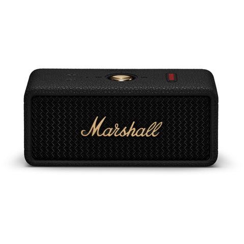 Marshall Emberton III Portable Bluetooth Speaker (Black & Brass)