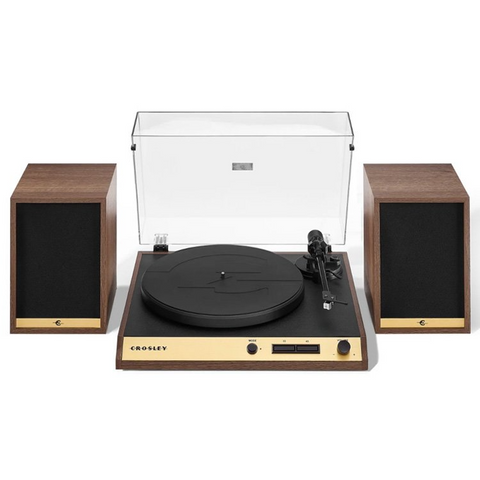 Crosley C72 Record Vinyl Turntable & Speakers