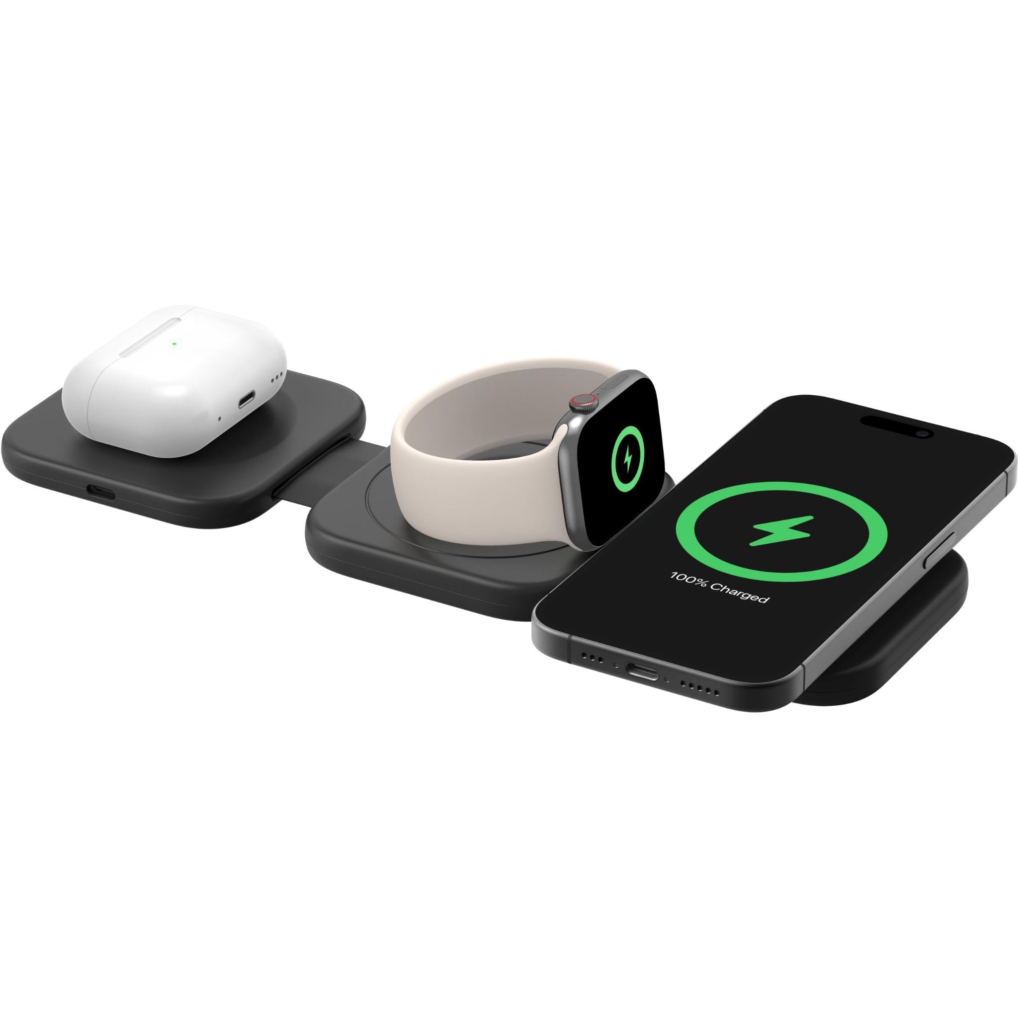 Belkin Iphone Wireless Charges Belkin BoostCharge Pro 3-in-1