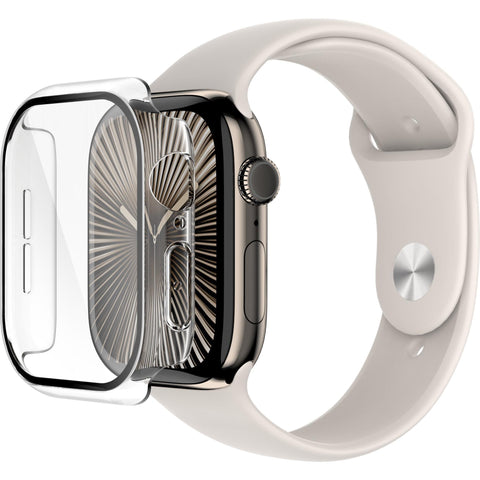 Belkin ScreenForce TemperedCurve 2-in-1 Screen Protector for Apple Watch Series 11/10 46mm (Clear)