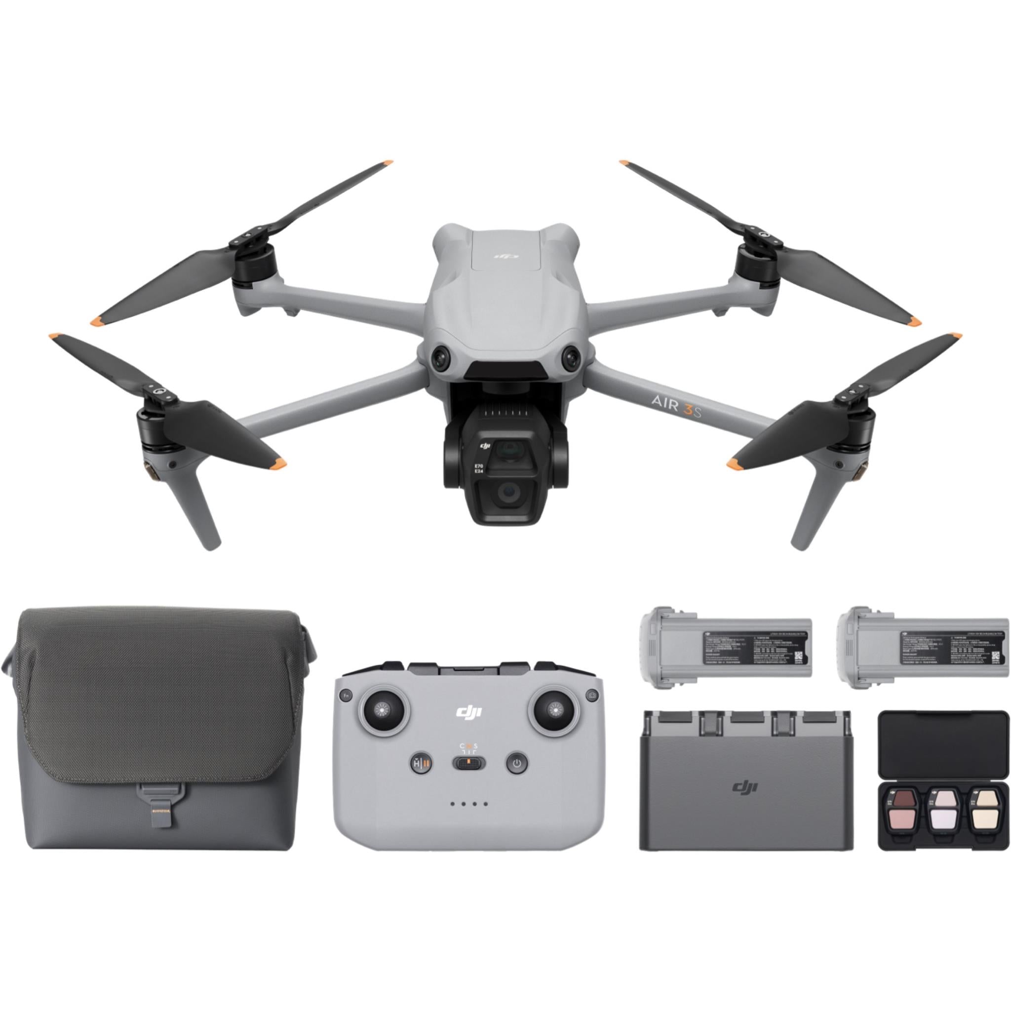 DJI Air 3S Fly More Combo (DJI RC-N3) JB Hi-Fi