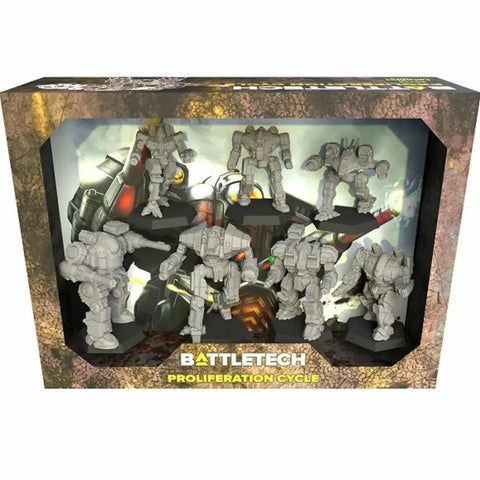 Zygomatic Battletech Proliferation Cycle Miniatures Boxed Set