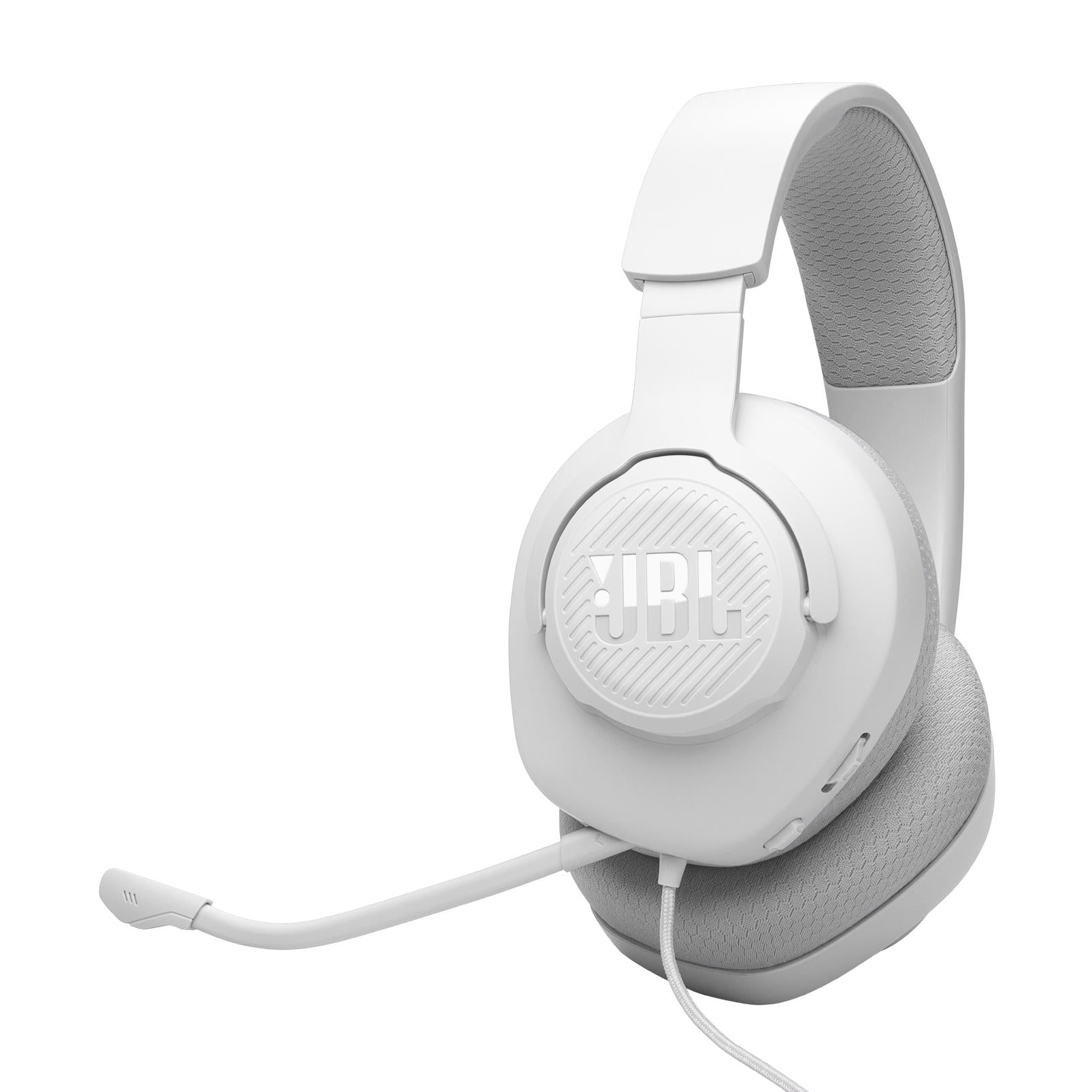 JBL Quantum 100M2 Over-Ear Gaming Headset (White) JB Hi-Fi