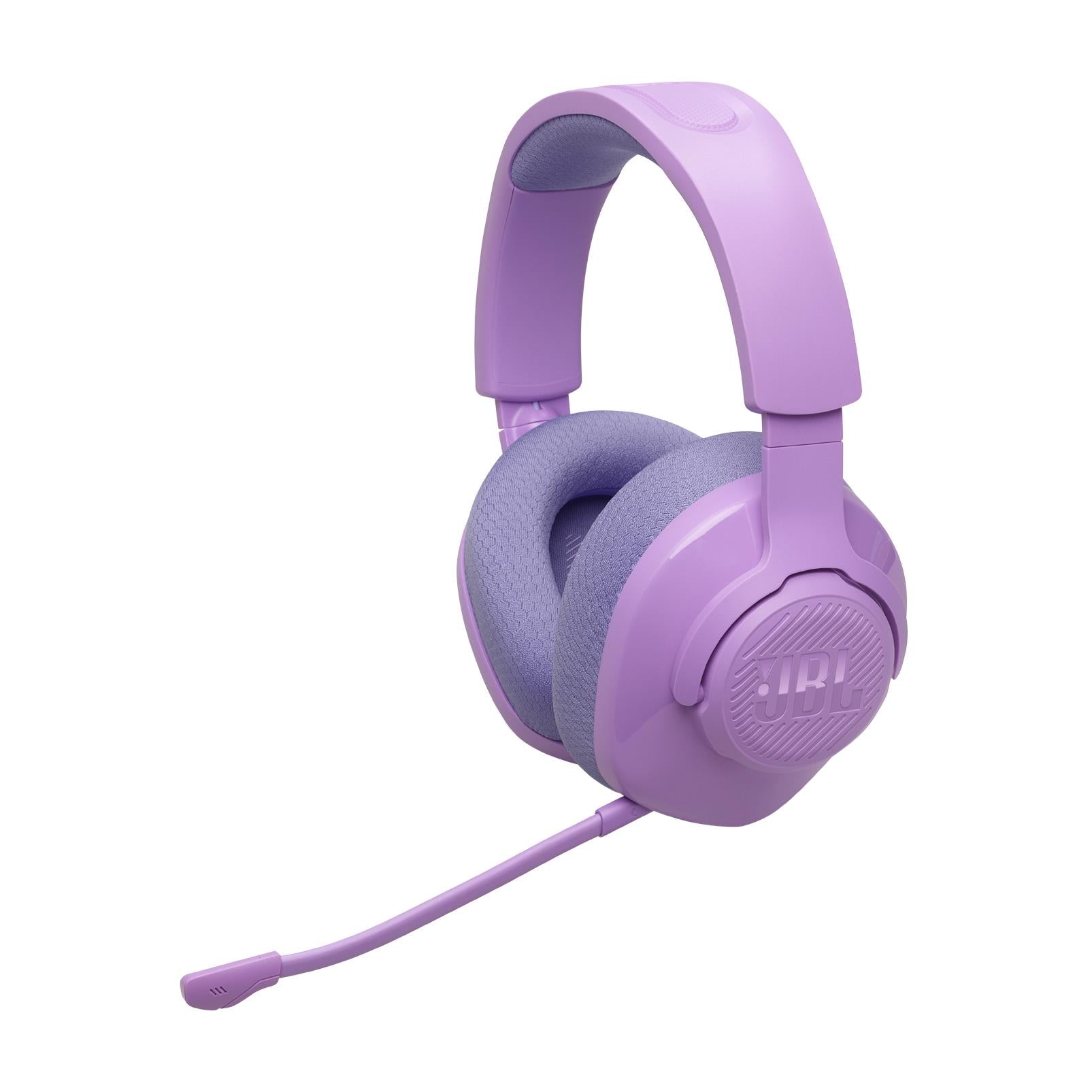 JBL Quantum 360 Over-Ear Wireless Gaming Headset (Purple) JB Hi-Fi