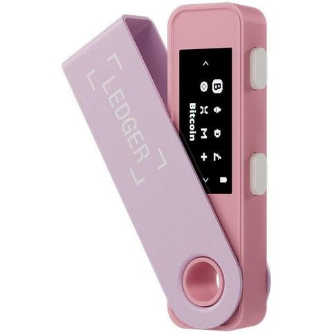 Ledger Nano S Plus Crypto Hardware Wallet (Pastel Pink)