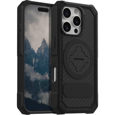 Rokform Rugged Case for iPhone 16 Pro (Black)