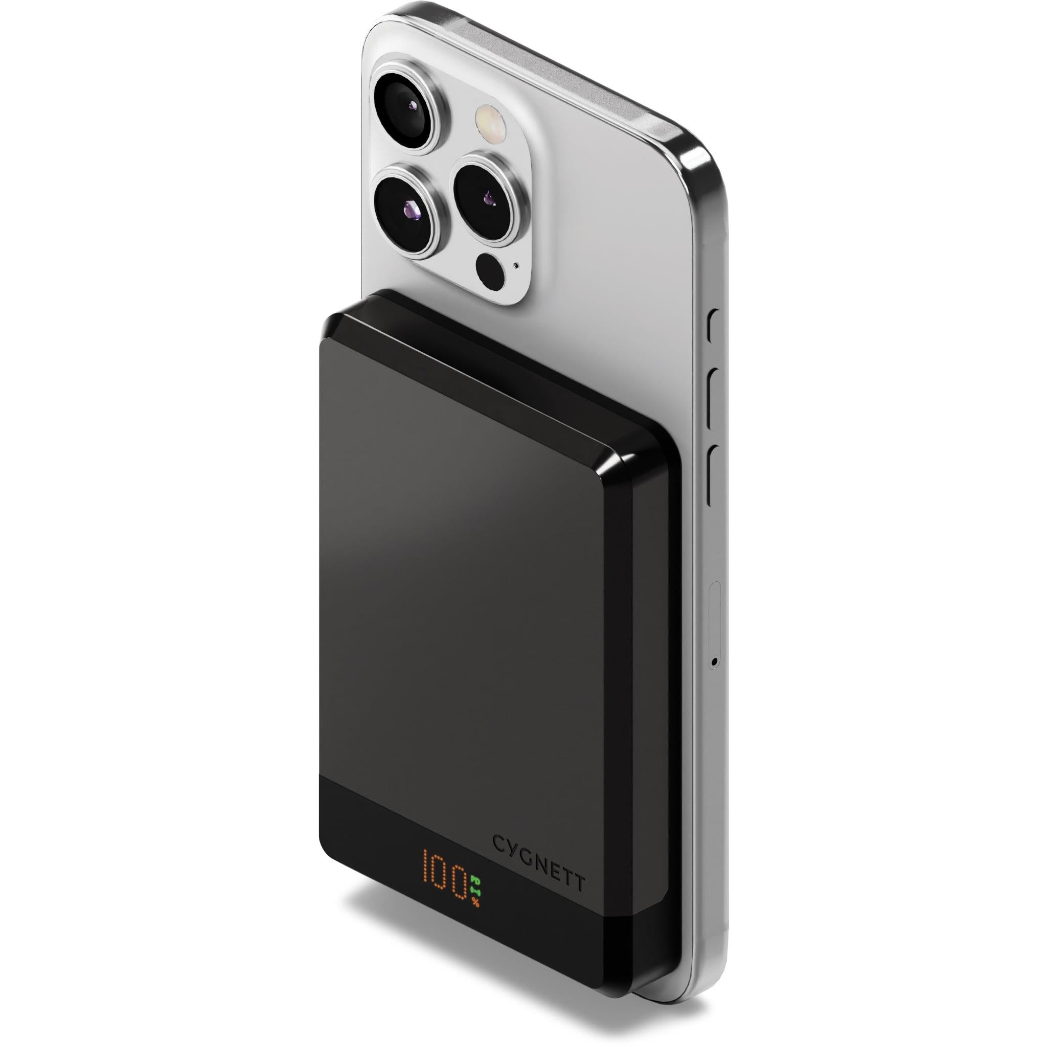 Cygnett Magnetic Wireless 10K Power Bank (Black) JB Hi-Fi