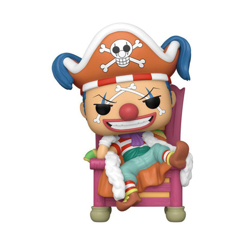 One Piece - Buggy The Clown (On Throne) NYCC 2024 Pop! Deluxe
