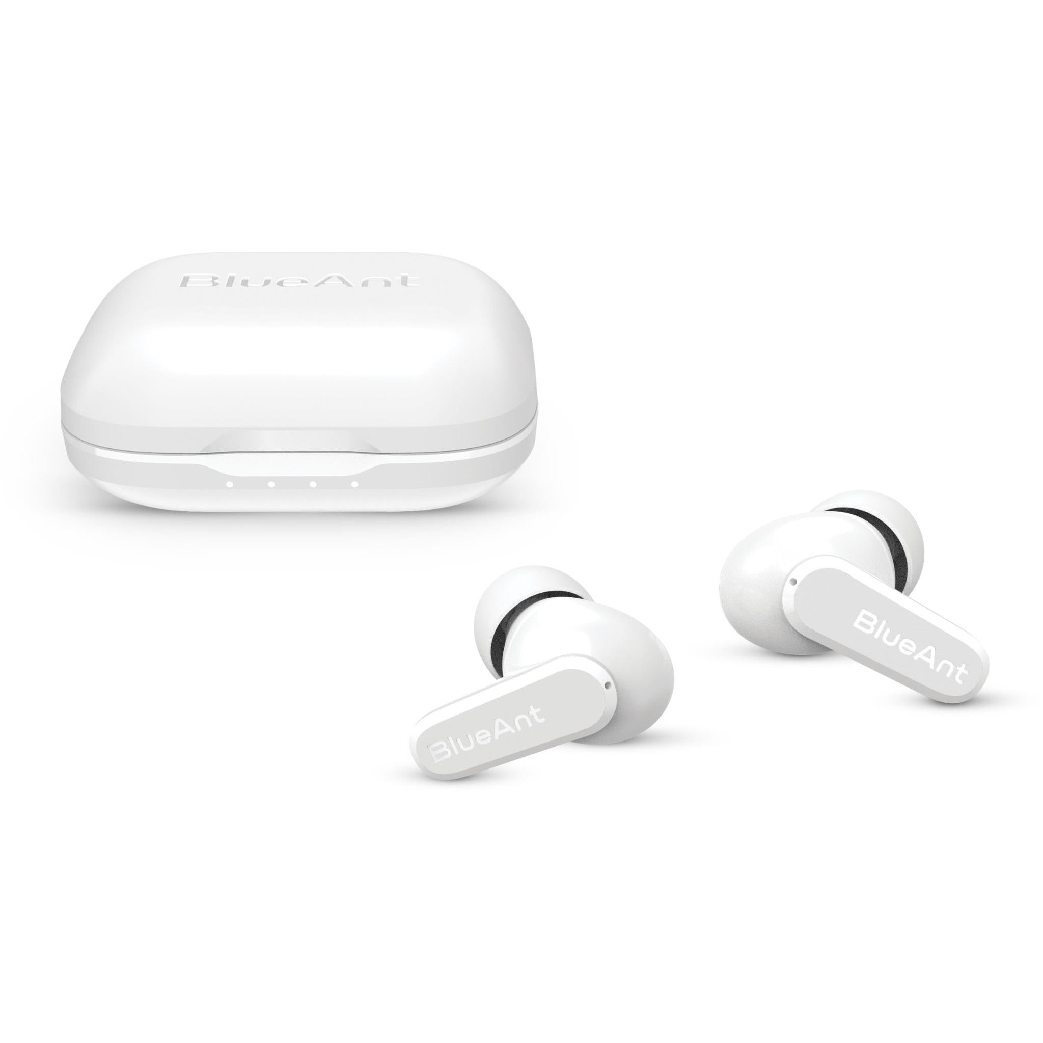 BlueAnt Pump Air Ultra ANC In-Ear Headphones (White) JB Hi-Fi