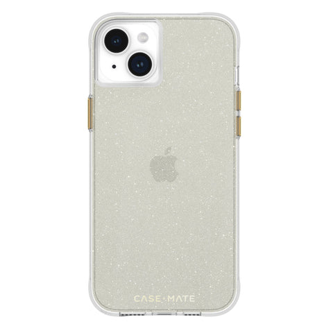 Case-Mate Sheer Crystal Case - For iPhone 15 Plus - Gold -