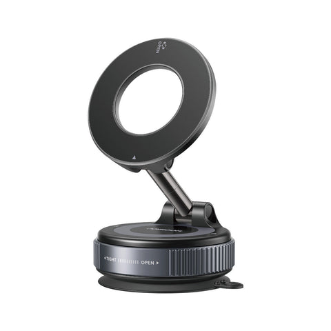 JoyRoom JR-ZS501 Mgsafe Suction Cup Phone Car Mount - Black | JoyRoom JR-ZS501 MagSafe Suction Cup Phone Car Mount | JR-ZS501
