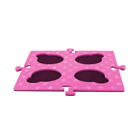 Laser Tech4Pets Talking Button Mats 2 Pack (Pink)