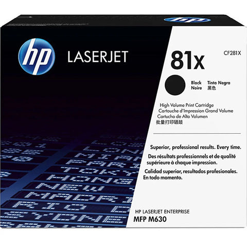 HP 81X Toner Ink Cartridge High Yield (Black)