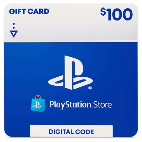 PlayStation Store Wallet $100 Gift Card (Digital Download)