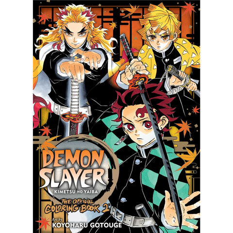 Koyoharu Gotouge - Demon Slayer: Kimetsu no Yaiba: The Official Coloring Book 2