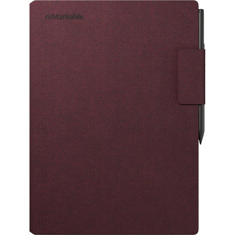 reMarkable BookFolio Pro Mosaic Weave for Remarkable Paper Pro (Burgundy)