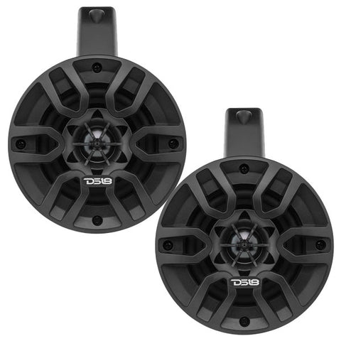 DS18 MP 4" 150W BT & AMP Marine Tower Speakers
