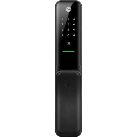 Yale Kyra Pro Smart Push/Pull Mortice Lock with Yale Home Module (Matt Black)
