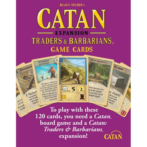 Catan Traders and Barbarians Expansion Card Deck 5th Edition Game