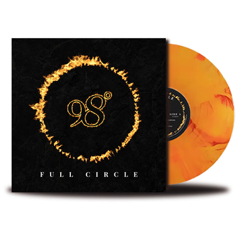 Full Circle (Orange / Red Marble Vinyl)