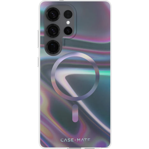 Case-Mate Soap Bubble Case for Galaxy S25 Ultra (Iridescent)