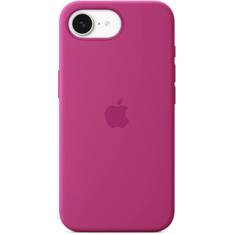Apple iPhone 16e Silicone Case (Fuchsia)