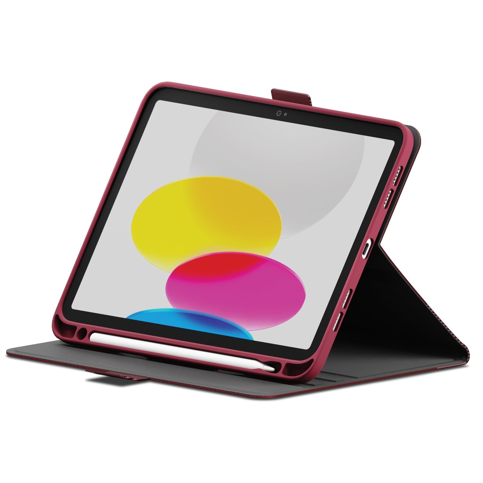 Cygnett TekView Case for iPad 10th Gen (Cherry Rose