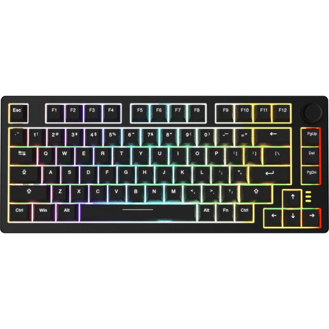 GTEK Storm 75-Key Mechanical Wired TKL Gaming Keyboard
