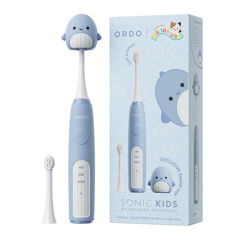 Ordo Sonic Kids Squishmallows Rechargeable Electric Toothbrush (Squish Samir)