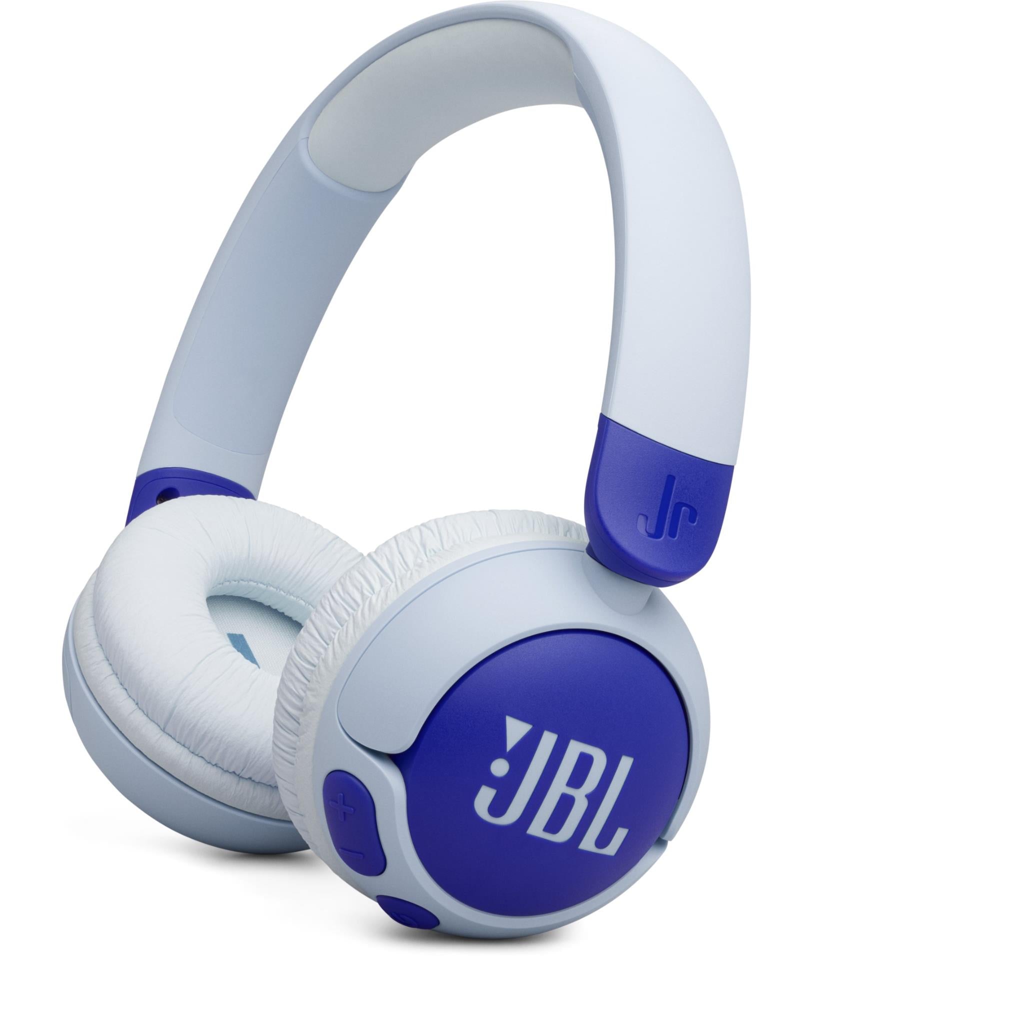 JBL JUNIOR 320BT Wireless On-Ear Kids Headphones (Blue) JB Hi-Fi