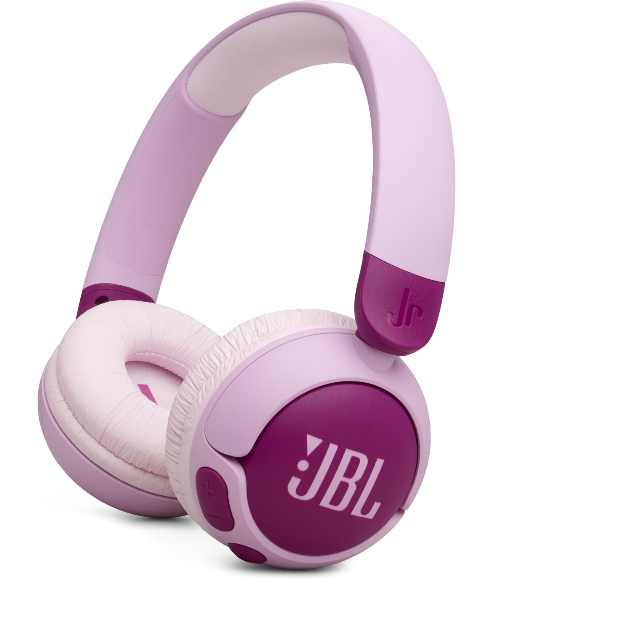 JBL JUNIOR 320BT Wireless On-Ear Kids Headphones (Purple) JB Hi-Fi